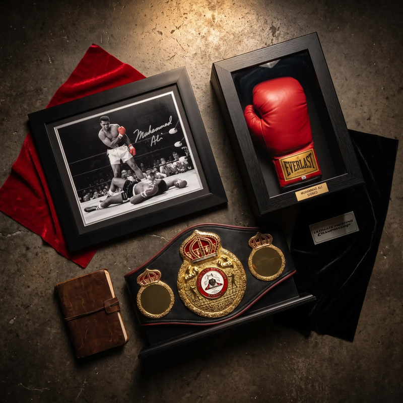 Autographed Boxing & UFC Memorabilia