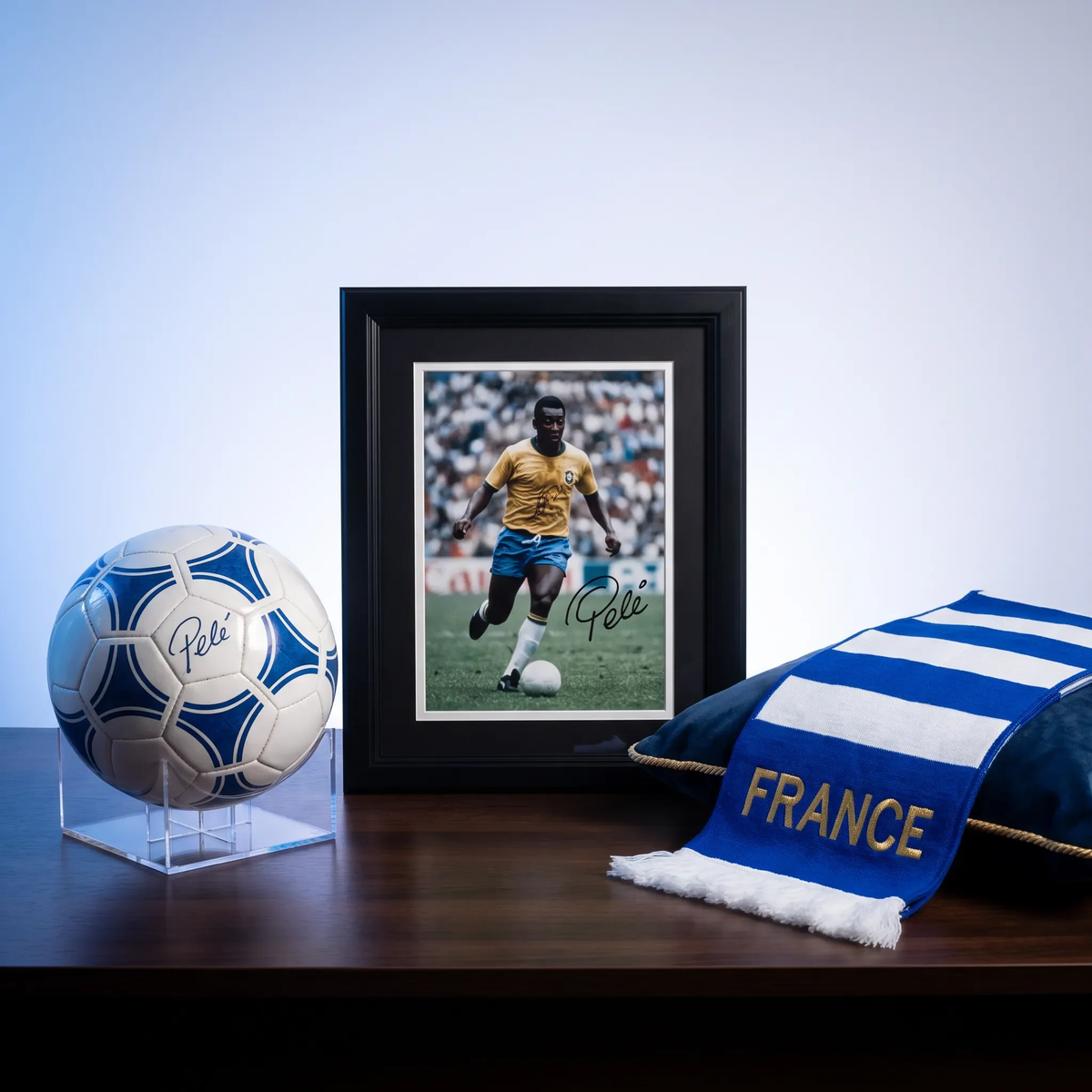 Autographed Soccer Memorabilia