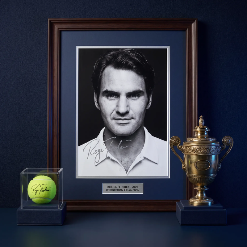 Autographed Tennis Memorabilia
