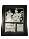Mickey Mantle 1956 New York Yankees Triple Crown 11x14 Framed Photo