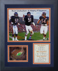 Chicago Bears Monsters of the Midway Butkus Urlacher 8x10 Photo Framed 11x14