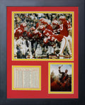1969 Kansas City Chiefs Super Bowl IV Champions 11x14 Framed Team Photo