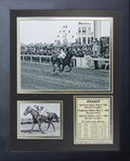 Assault 11x14 Framed 8x10 Photo 1946 Triple Crown Winner W. Mehrtens