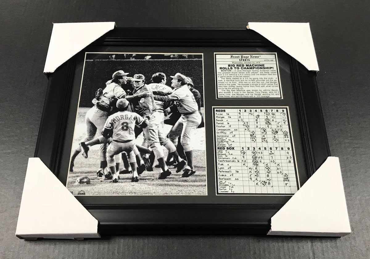 11x14 Framed Big Red Machine Pete Rose Johnny Bench Joe Morgan Tony Perez 8x10 Photo
