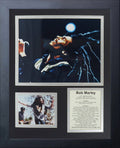 Bob Marley 11x14 Framed 8x10 Photo Live Album List HOF 1994 1973