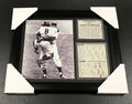 Don Larsen Perfect Game 11x14 Framed Photo Replica Scorecard