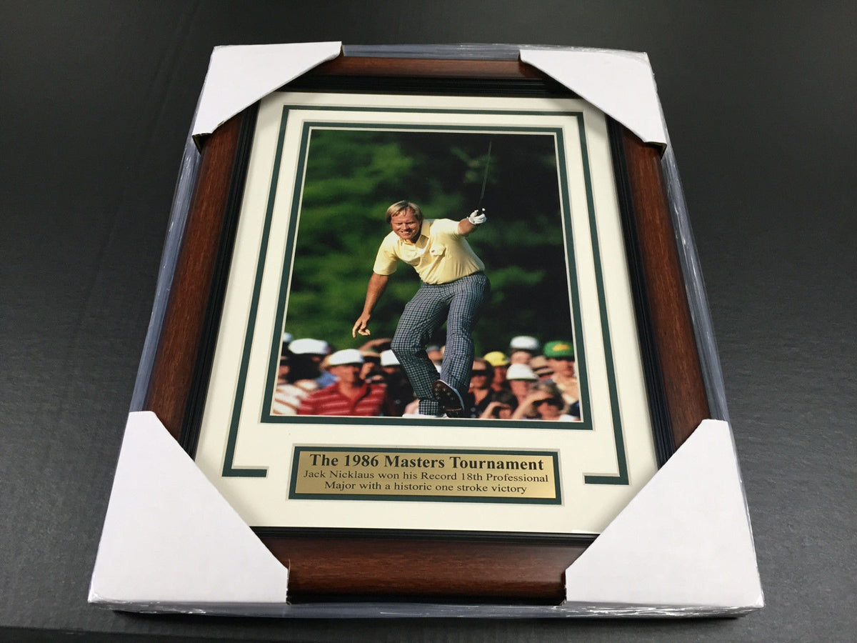 Jack Nicklaus 1986 Masters Champion Framed 8x10 Photo