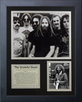 Jerry Garcia Grateful Dead Band HOF 1994 Framed 8x10 Photo