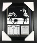 Joe Louis KO's Schmeling 1938 Framed 11x14 Photo