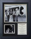 Led Zeppelin Robert Plant the Band Album List Live 8x10 Framed Photo