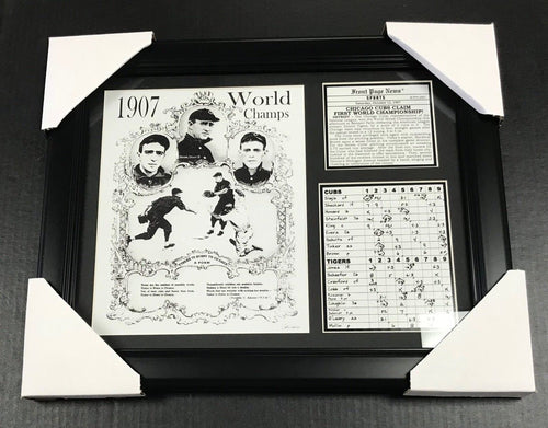 1907 Chicago Cubs World Series Champions 8x10 Framed Photo