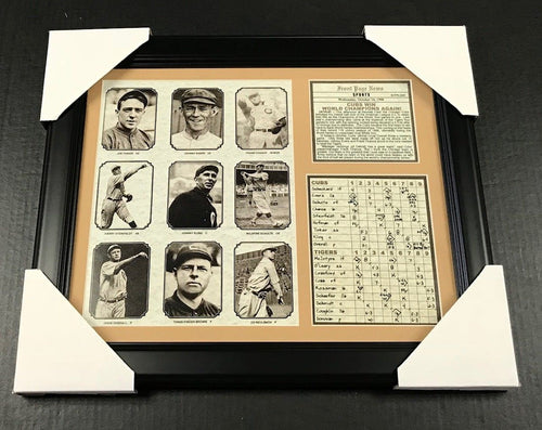 1908 Chicago Cubs World Series Champions 8x10 Framed Photo