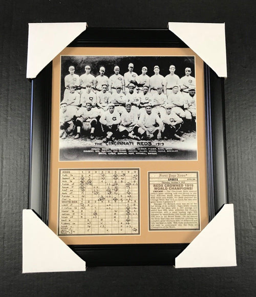 1919 Cincinnati Reds World Series Champions Team 8x10 Framed Photo