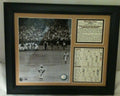 1951 World Series Shot Heard Round the World Dodgers Giants 8x10 Framed Photo