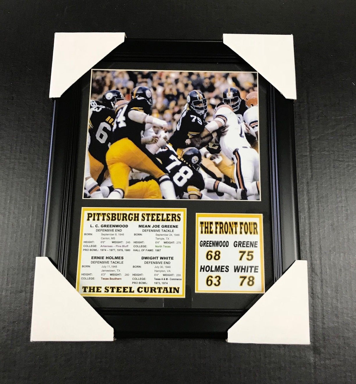 Pittsburgh Steelers Steel Curtain 8x10 Framed Photo
