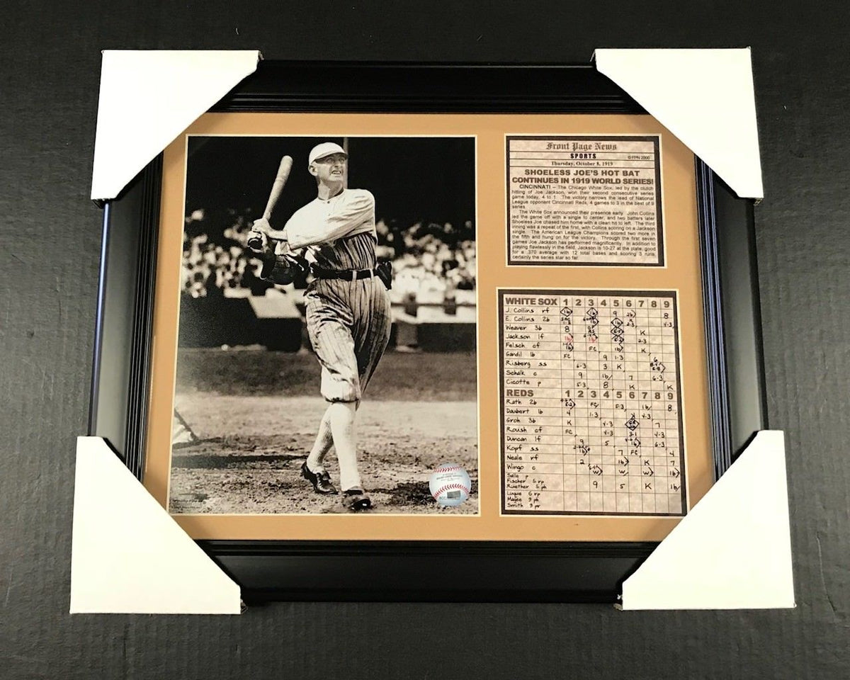 Shoeless Joe Jackson 1919 World Series 11x14 Framed 8x10 Photo