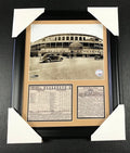 Wrigley Field Chicago Cubs Opening Day 1926 8x10 Photo, 11x14 Framed & Matted