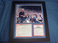 Framed NY Giants Super Bowl XXV Bill Parcells Celebration 8x10 Photo