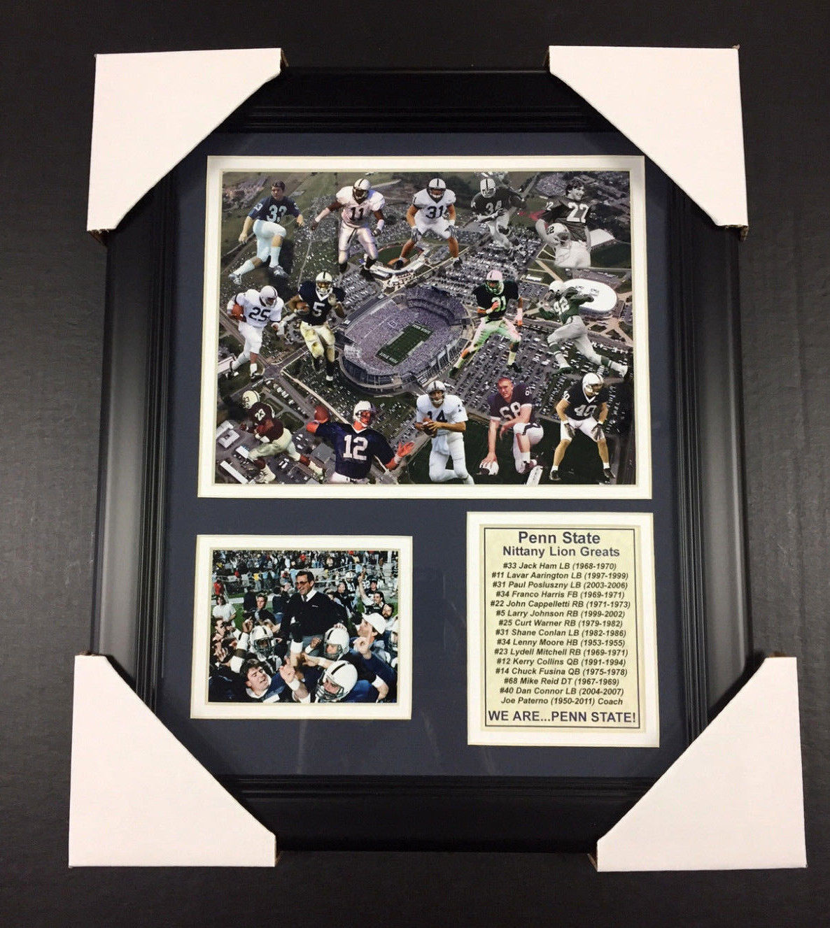 Framed Penn State Nittany Lions Franco Harris Greats 8x10 Photo