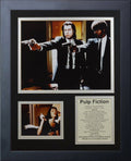 Pulp Fiction John Travolta Samuel Jackson 11x14 Framed Photo