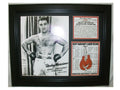 Rocky Marciano Photo Career List, 11x14 Framed