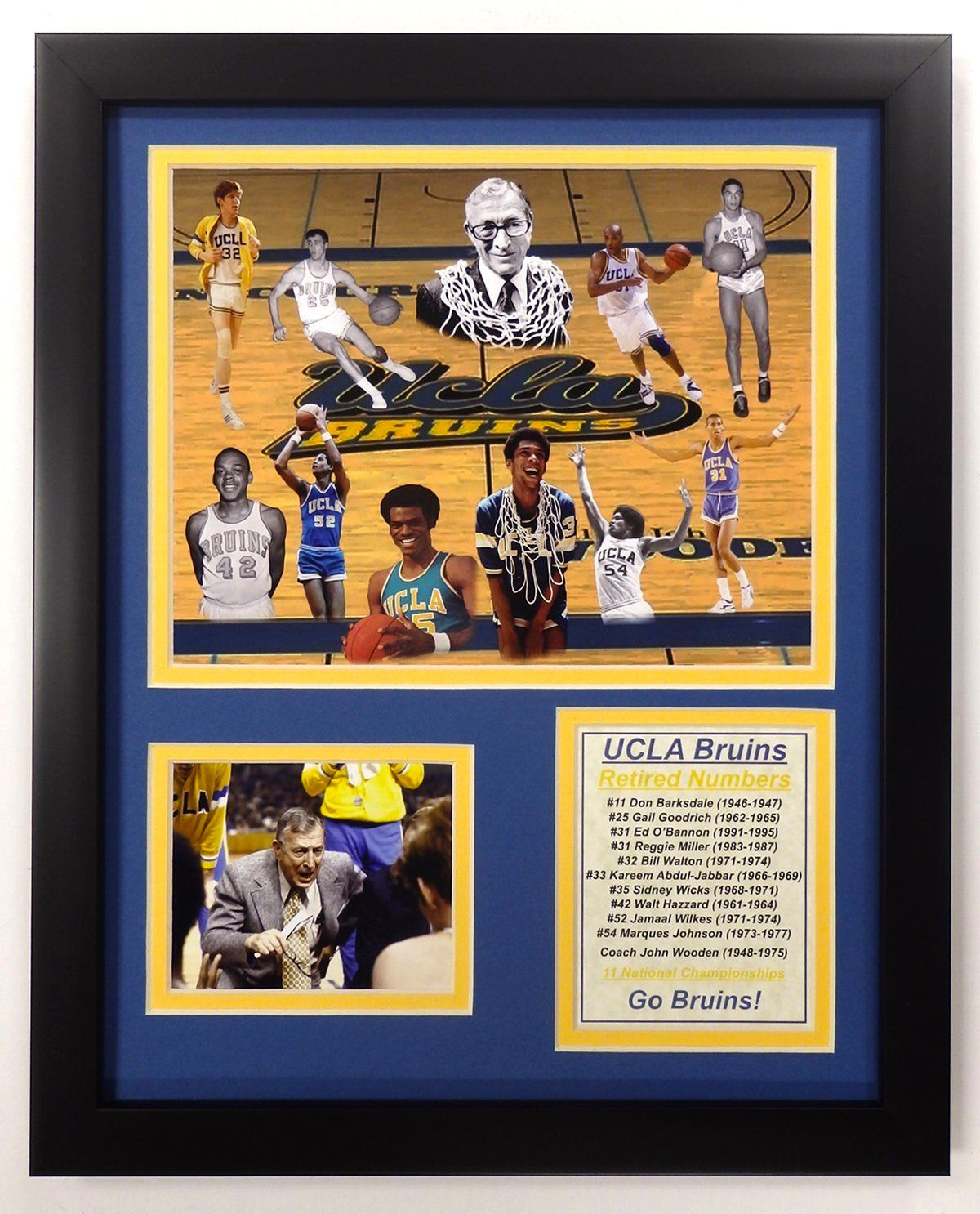 UCLA Bruins Jabbar Miller NCAA 11x National Champions 8x10 Photo