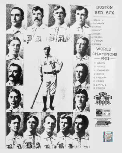 1903 Boston Red Sox Team World Series Champions 8x10 Photofile Photo