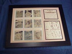 1934 St. Louis Cardinals World Series Gashouse Gang 11x14 Framed & Matted 8x10 Photo