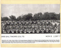 1956 Baltimore Colts Team 8x10 Photo W/ Johnny Unitas Lenny Moore