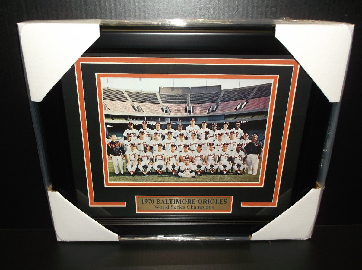 1970 Baltimore Orioles World Series Champions 8x10 Team Photo Framed