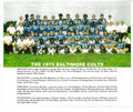1975 Baltimore Colts Team 8x10 Photo with Bert Jones Bill Belichick