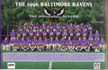 1996 Baltimore Ravens Inaugural Team Photo Ray Lewis Rookie Year