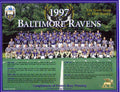 1997 Baltimore Ravens Team Photo Ray Lewis Jonathan Ogden