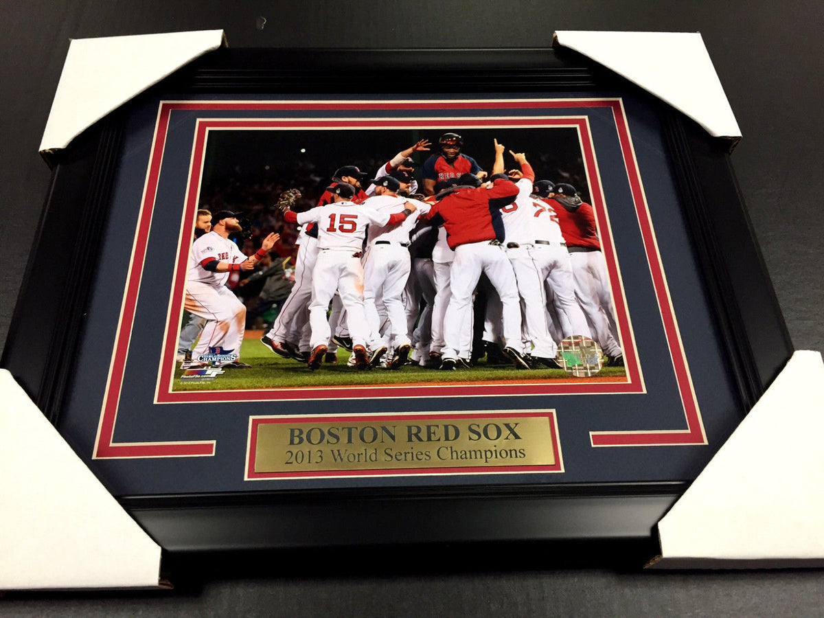 David Ortiz Boston Red Sox 2013 World Series Champions 8x10 Framed Photo