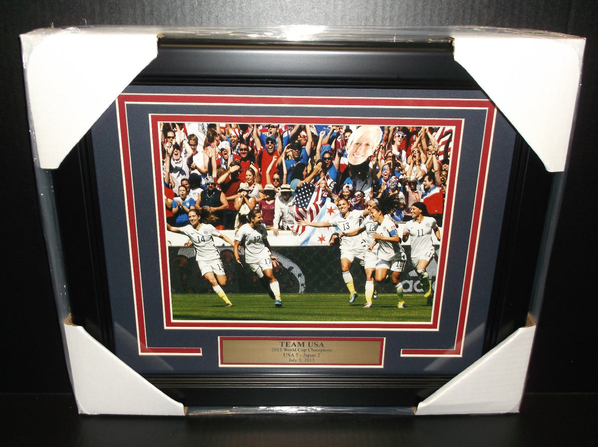 2015 Women's World Cup Team USA Champions Alex Morgan Framed Photo 8x10 #1