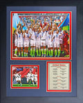 2015 Women's FIFA World Cup Team USA Champions Alex Morgan Framed Photo 8x10