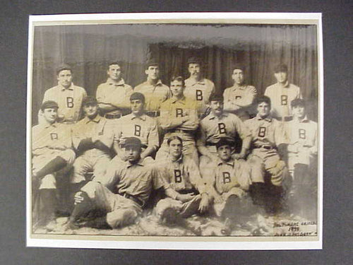 1899 Baltimore Orioles Team Photo 8x10