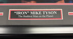 Mike Tyson Autographed 16x20 Boxing Photo Framed Beckett Bas Authentic Certified