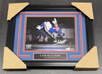 Cam Skattebo Autographed 8x10 Framed Photo Fanatics Authentic New York Giants