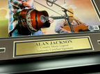 ALAN JACKSON COUNTRY MUSIC AUTOGRAPHED SIGNED 8X10 PHOTO FRAMED BAS BECKETT HOLO