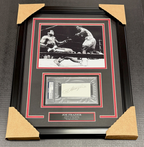 JOE FRAZIER Authentic Autographed Psa VS MUHAMMAD ALI 1971 FRAMED 8X10 PHOTO