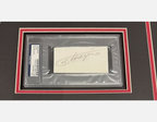 JOE FRAZIER Authentic Autographed Psa VS MUHAMMAD ALI 1971 FRAMED 8X10 PHOTO