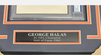 George Halas Autographed Authentic Cut Psa Framed 8x10 Photo Chicago Bears