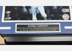 Kirk Gibson Autographed 8x10 Framed Photo 1988 World Series Beckett Dodgers Bas
