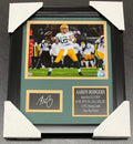 Aaron Rodgers Facsimile Autographed Reprint Framed 8x10 Photo Green Bay Packers