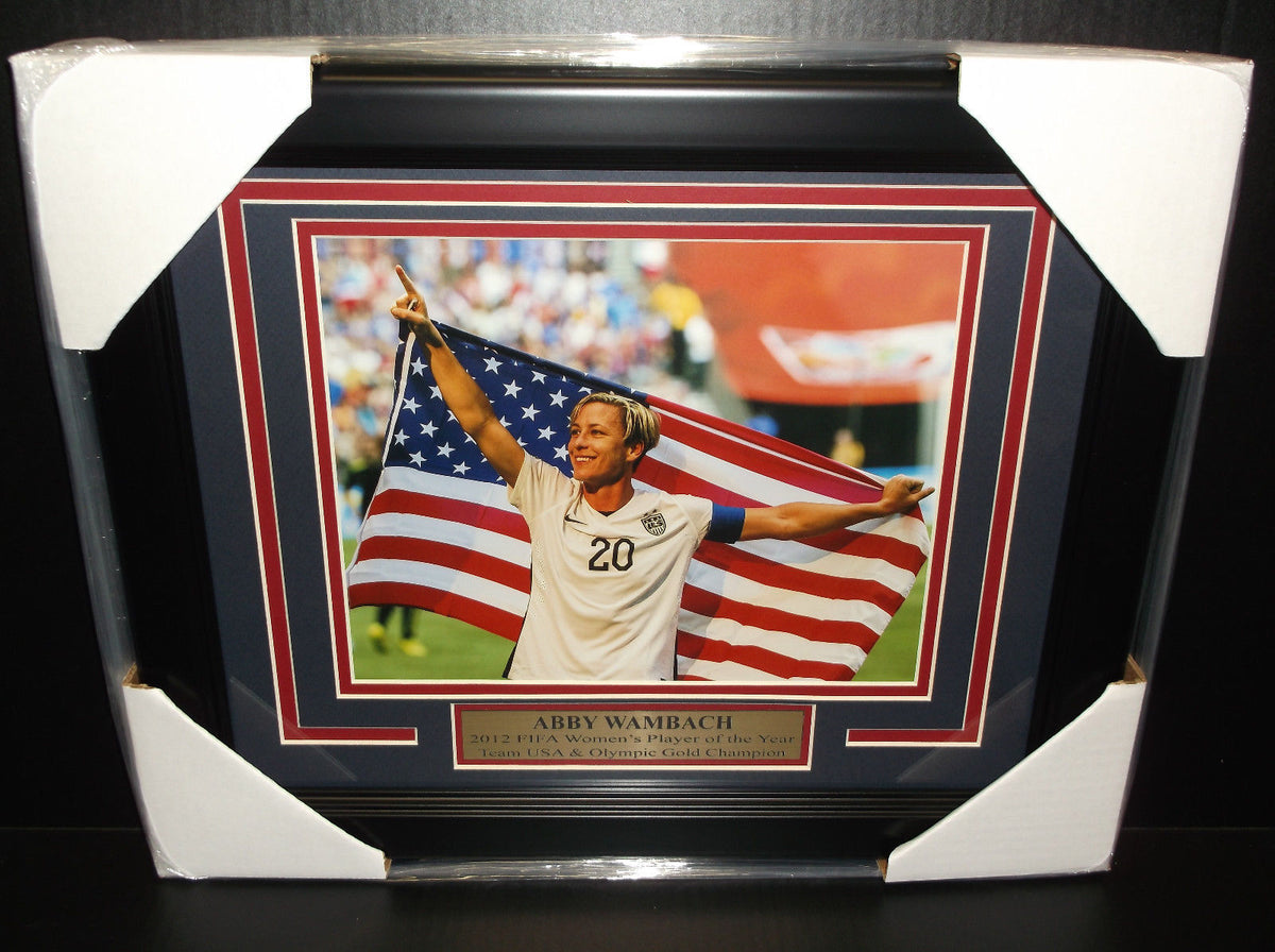 Abby Wambach 2015 World Cup Team USA Champion Framed 8x10 Photo