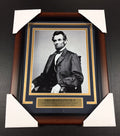Abraham Lincoln Portrait 16th United States President Framed 8x10 Photo #1