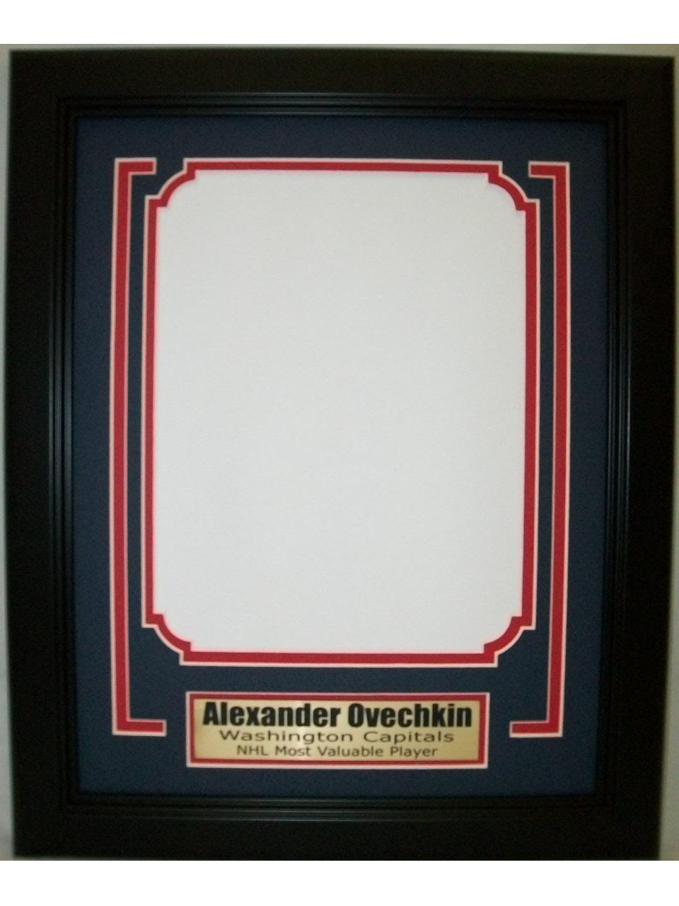 Alexander Ovechkin Custom Frame for Your Autograph 8x10 Vertical Photo