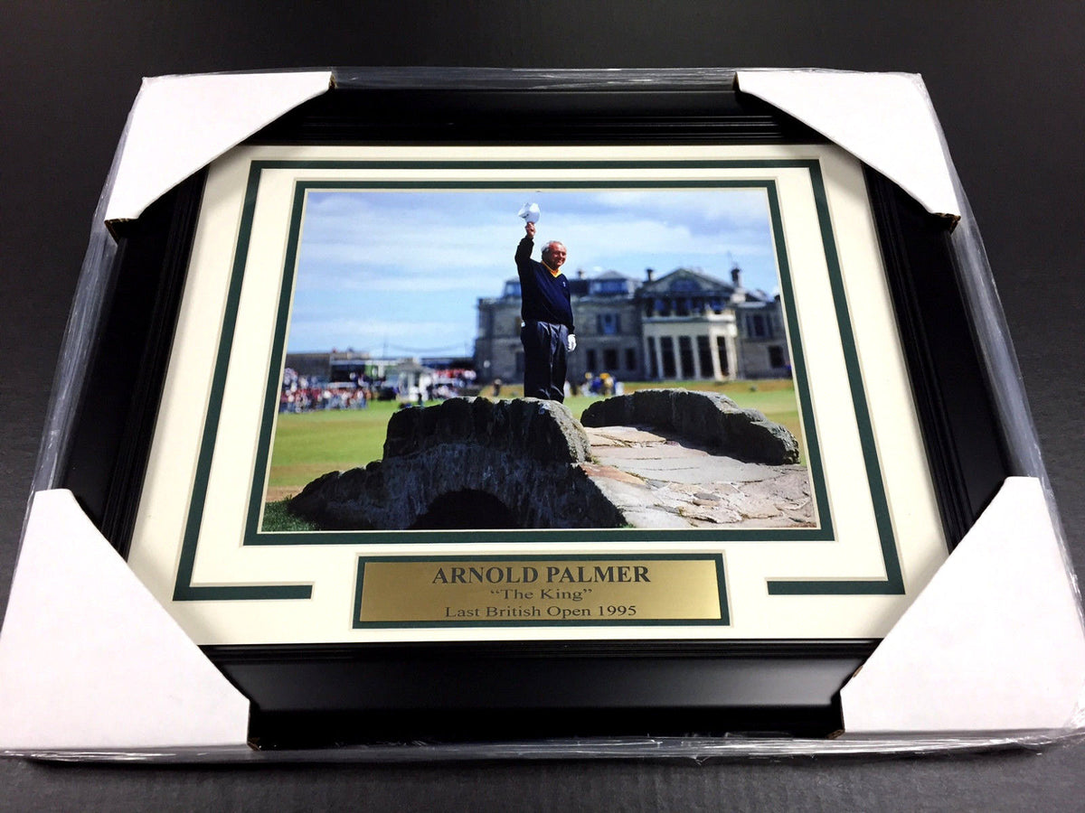 Arnold Palmer Last British St Andrews Open 8x10 Framed Photo