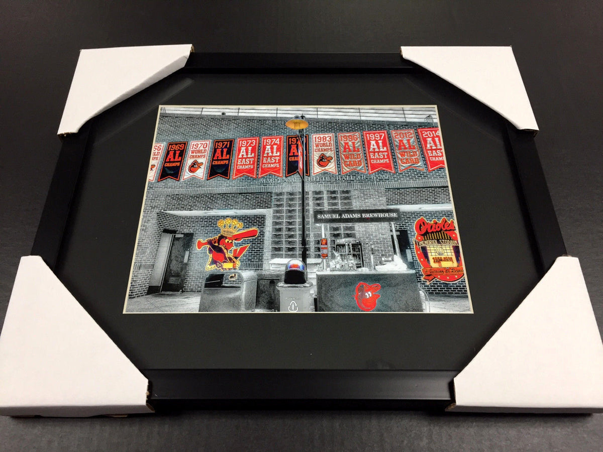 Baltimore Orioles 1954-1991 Memorial Stadium Camden Yards 8x10 Framed Photo